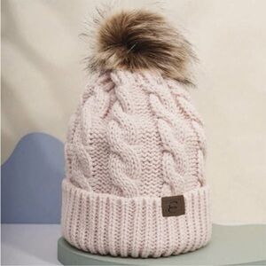 🎃6/$15 New! Women’s Winter Pink Fleece Beanie Hat